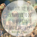 Helping God write your story 